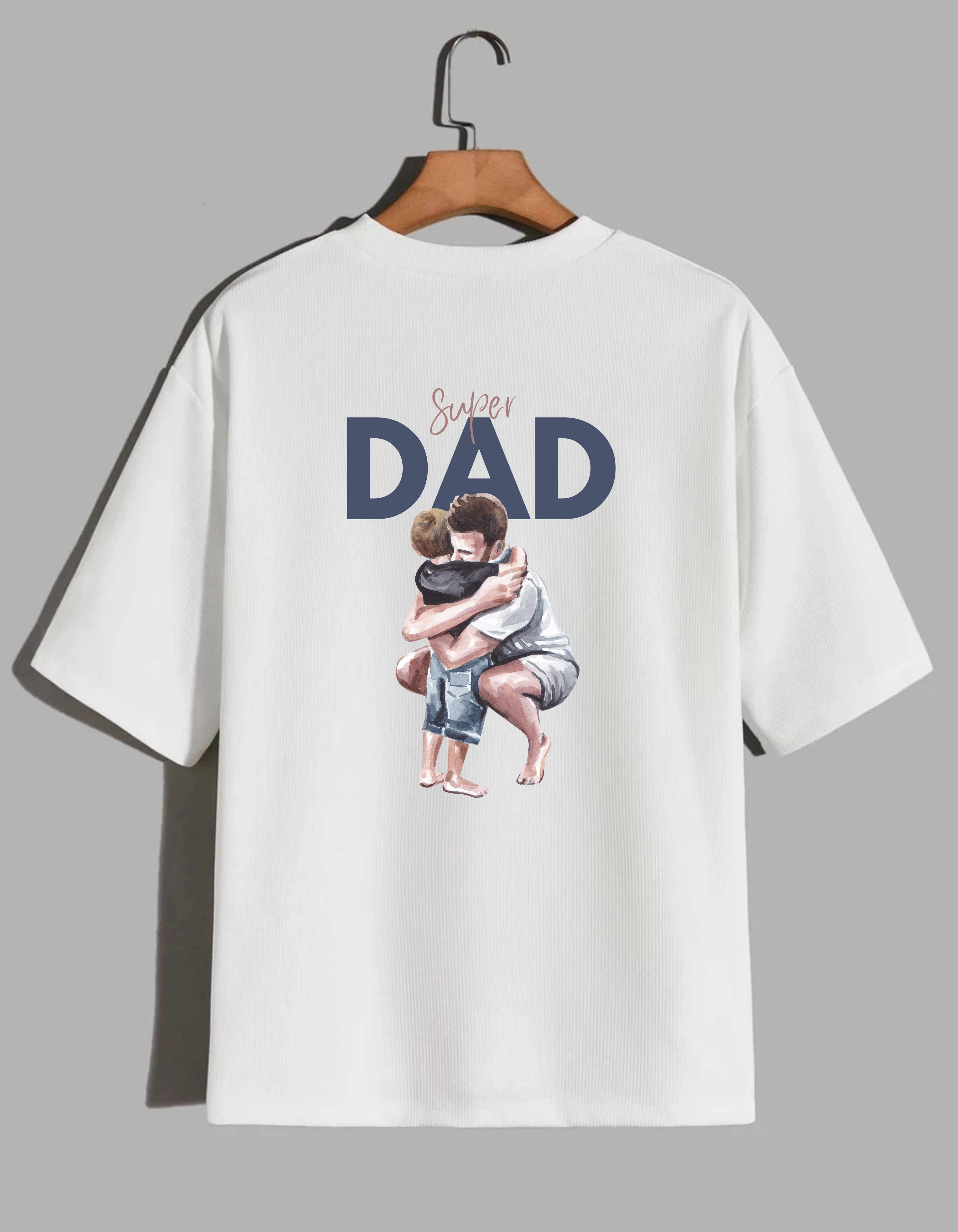 Super Dad Graphic T-Shirt – Father’s Day Gift Tee 👨‍👦❤️