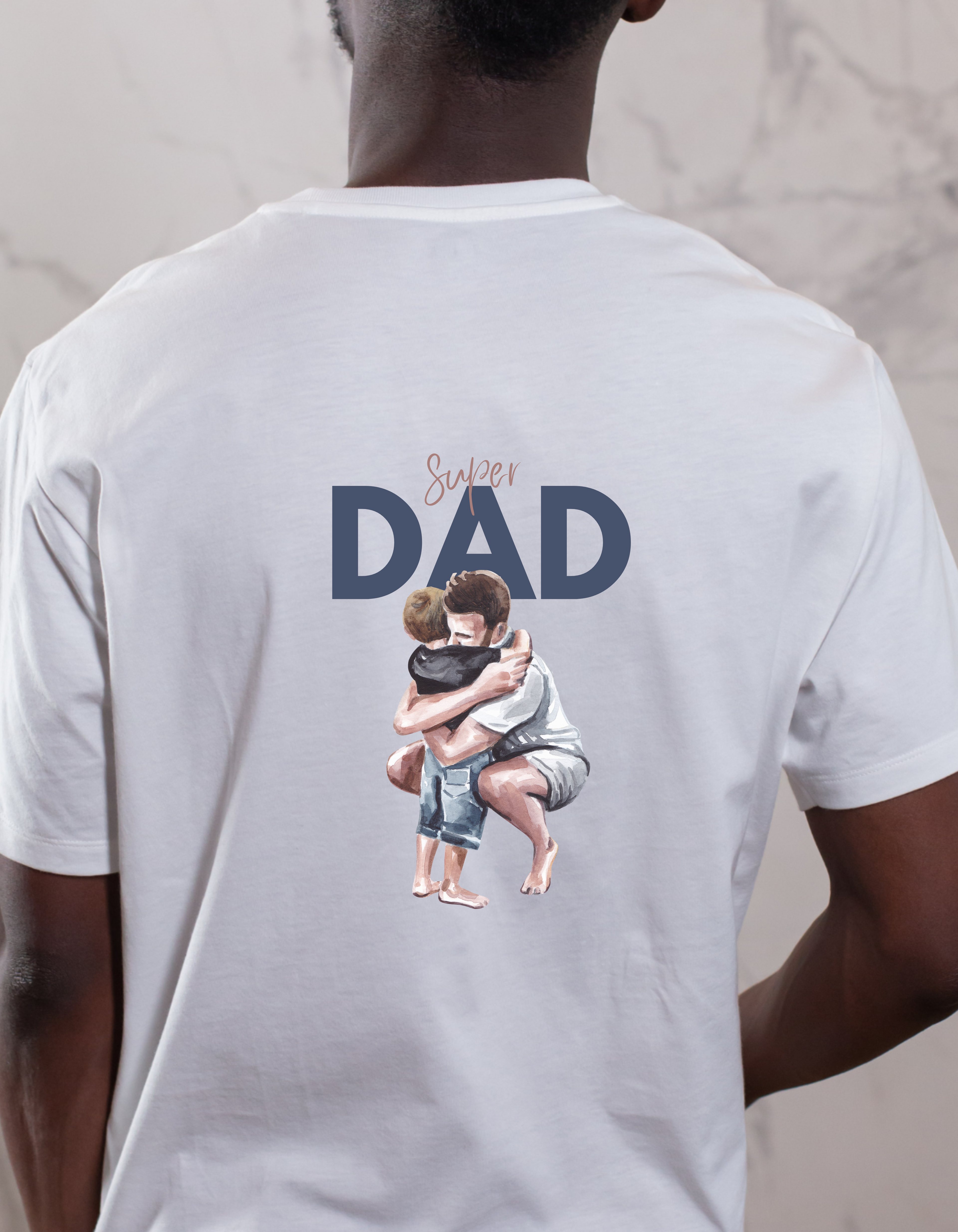 Super Dad Graphic T-Shirt – Father’s Day Gift Tee 👨‍👦❤️